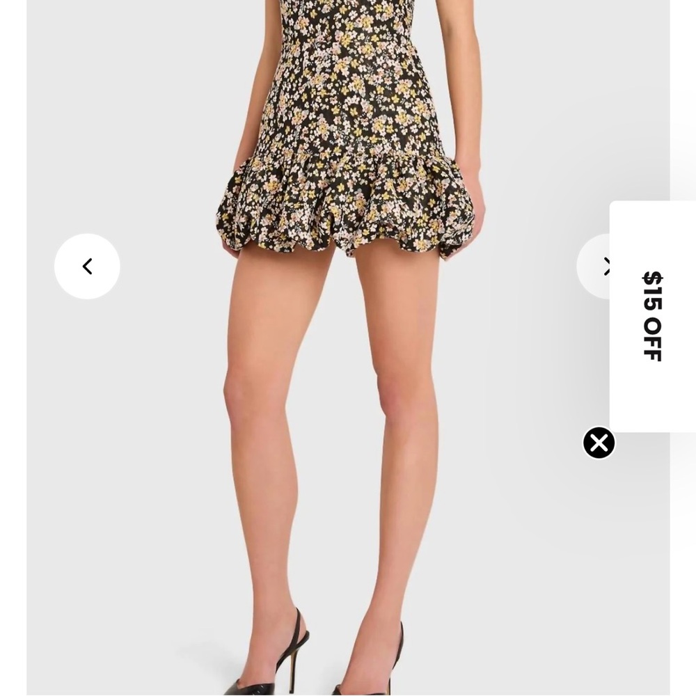 Amanda Uprichard Floral Ivy Bubble Dress